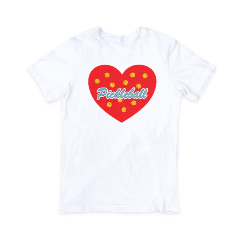 Pickleball T-Shirt - "Valentine's"